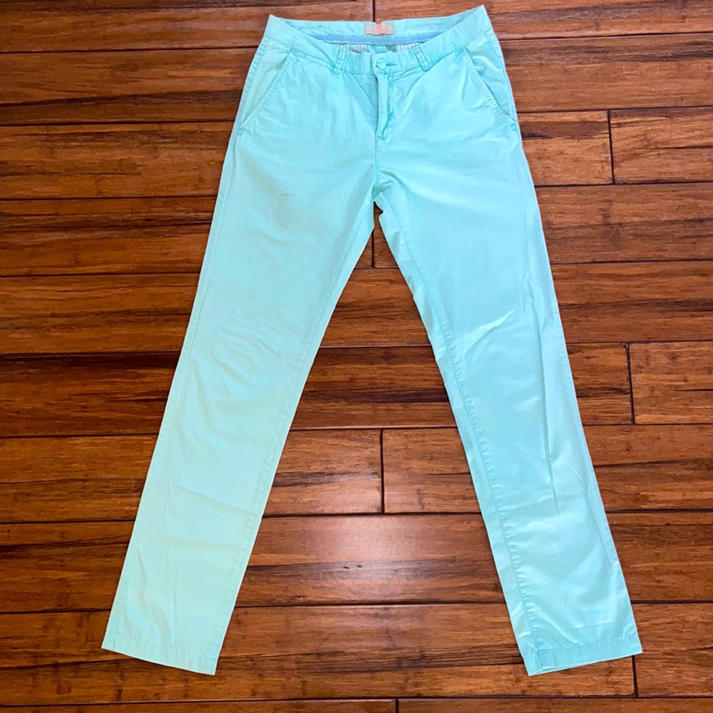 Scotch Shrunk mint green pants